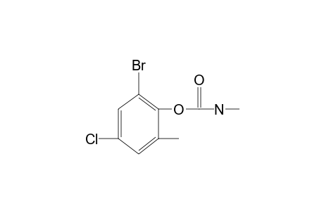 6-bromo-4-chloro-o-cresol, methylcarbamate