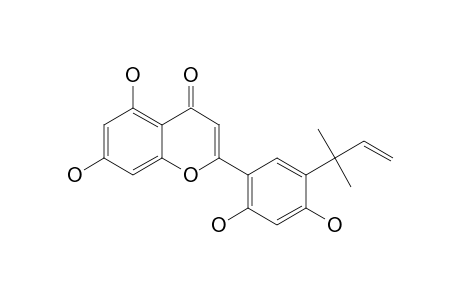 5'-(1'',1''-DIMETHYLALLYL)-5,7,2',4'-TETRAHYDROXYFLAVONE