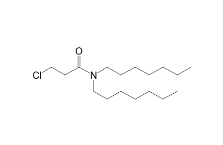 Propanamide, N,N-diheptyl-3-chloro-