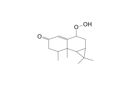 5H-CYCLOPROPA[A]NAPHTHALEN-5-ONE, 1,1A,2,3,6,7,7A,7B-OCTAHYDRO-3-HYDROPEROXY-1,1,7,7A-TETRAMETHYL-