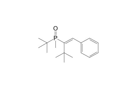 [(E)-2-[tert-butyl(methyl)phosphoryl]-3,3-dimethyl-but-1-enyl]benzene