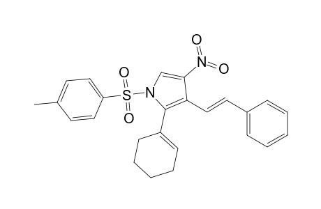 (E)-2-(Cyclohex-1-enyl)-4-Nitro-3-(2-phenylethenyl)-1-tosylpyrrole