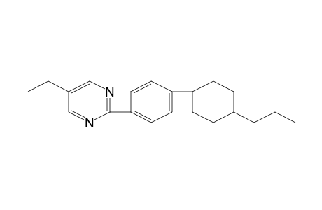 Pyrimidine, 5-ethyl-2-[4-(4-propylcyclohexyl)phenyl]-