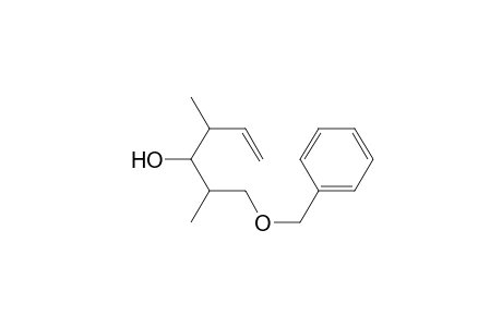 1-Benzyloxy-2,4-dimethyl-5-hexen-3-ol