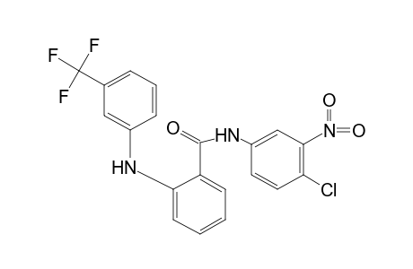 4'-Chloro-3'-nitro-2-(alpha,alpha-alpha-trifluoro-m-toluidino)benzanilide