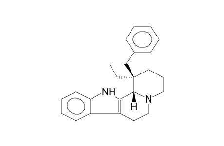 (+/-)-1BETA-BENZYL-1ALPHA-ETHYL-1,2,3,4,6,7,12,12B-BETA-OCTAHYDROINDOLO[2,3-A]QUINOLIZINE