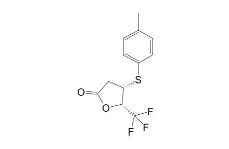 (4S,5S)-4-(p-tolylsulfanyl)-5-(trifluoromethyl)tetrahydrofuran-2-one