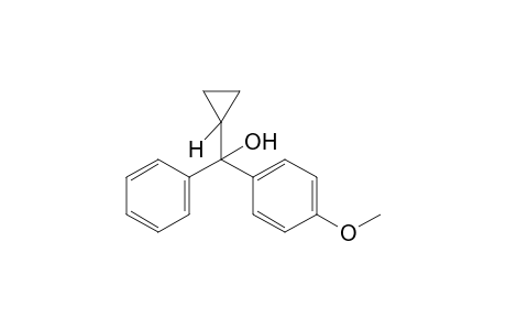cyclopropyl(p-methoxyphenyl)phenylmethanol