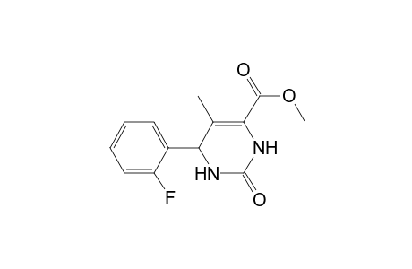 6-(2-Fluoro-phenyl)-5-methyl-2-oxo-1,2,3,6-tetrahydro-pyrimidine-4-carboxylic acid methyl ester