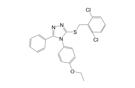3-[(2,6-dichlorobenzyl)sulfanyl]-4-(4-ethoxyphenyl)-5-phenyl-4H-1,2,4-triazole
