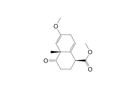 Methyl (1.beta.,4a.beta.)-6-Methoxy-4a-methyl-4-oxo-1,2,3,4,4a,7-hexahydro-1-naphthoate