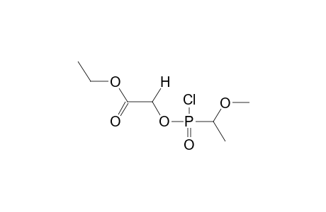 ETHOXYCARBONYLMETHYL 1-METHOXYETHYLCHLOROPHOSPHONATE