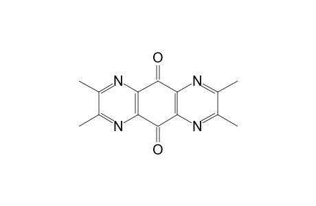 2,3,7,8-tetramethyl-5H,10H-pyrazino[2,3-g]quinoxaline-5,10-dione