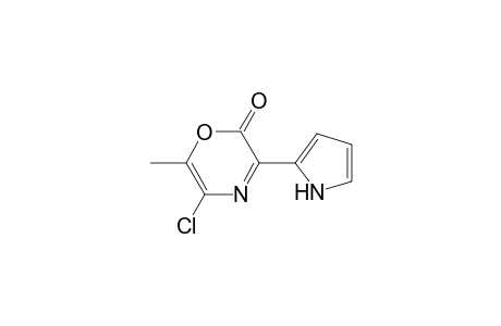 5-Chloro-6-methyl-3-(2-pyrrolyl)-2H-1,4-oxazin-2-one