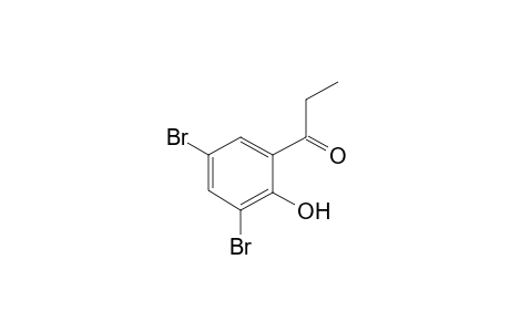 3',5'-dibromo-2'-hydroxypropiophenone
