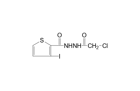 1-(chloroacetyl)-2-(3-iodo-2-thenoyl)hydrazine