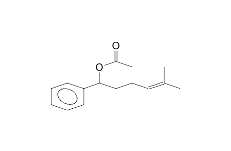 (5-methyl-1-phenyl-hex-4-enyl) acetate