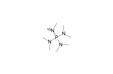 [IMINO-N15]-METHYLIMINO-TRIS-(DIMETHYLAMINO)-PHOSPHORANE