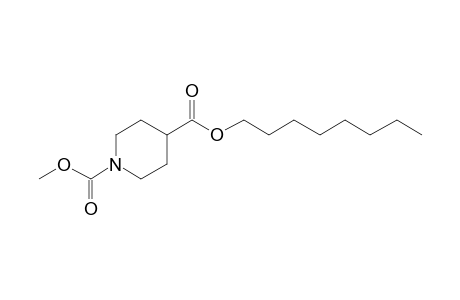 Isonipecotic acid, N-methoxycarbonyl-, octyl ester