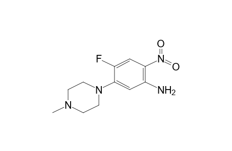 4-Fluoro-5-(4-methylpiperazin-1-yl)-2-nitroaniline