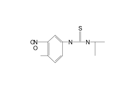 1-isopropyl-3-(3-nitro-p-tolyl)-2-thiourea