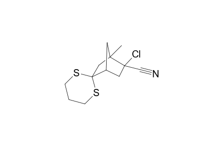 2-Chloro-2-cyano-1-methylbicyclo[2.2.1]hepan-5-one propylidenedithioacetal