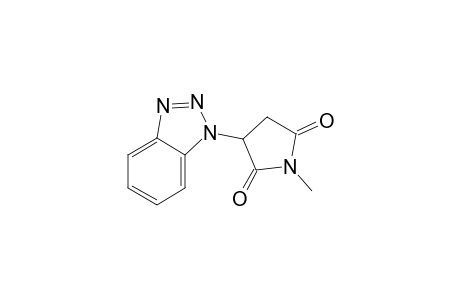 N-Methyl-3-benzotriazol-1-yl-succinimide