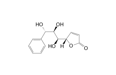 7(S)-Phenyl-5S,6S,7S-trihydroxyhept-2-enono-.gamma.-lactone