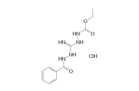 1-benzamido-3-(carboxyamino)guanidine, ethyl ester, monohydrochloride