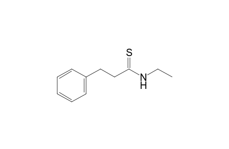 N-ethyl-3-phenylpropanethioamide