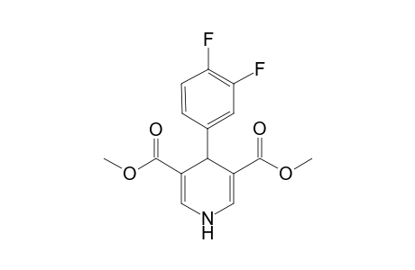 Pyridine-3,5-dicarboxylic acid, 1,4-dihydro-4-(3,4-difluorophenyl)-, dimethyl ester