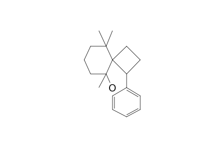 5,9,9-Trimethyl-1-phenylspiro[3.5]nonan-5-ol