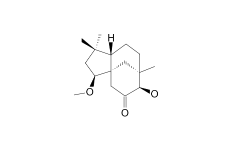 9-BETA-HYDROXY-2-BETA-METHOXYClOVAN-10-ONE