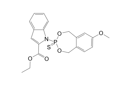 ETHYL-1-(7-METHOXY-3-THIOXO-1,5-DIHYDRO-2,4,3-BENZODIOXAPHOSPHEPIN-3-YL)-1H-2-INDOLECARBOXYLATE