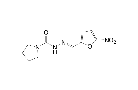 1-Pyrrolidinecarboxylic acid, (5-nitrofurfurylidene)hydrazide