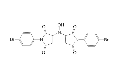 1-(4-bromophenyl)-3-[[1-(4-bromophenyl)-2,5-dioxo-3-pyrrolidinyl](hydroxy)amino]-2,5-pyrrolidinedione