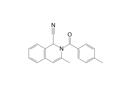 3-METHYL-2-(4-TOLUOYL)-1,2-DIHYDROISOQUINOLINE-1-CARBONITRILE
