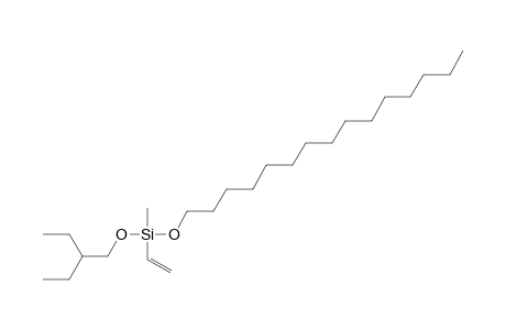 Silane, methylvinyl(2-ethylbutoxy)pentadecyloxy-