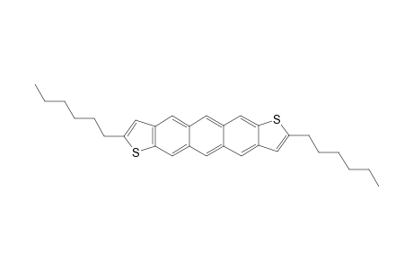 2,8-Dihexyl-1,7-dithia-dicyclopenta[b,i]anthracene