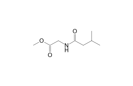 Glycine, N-(3-methyl-1-oxobutyl)-, methyl ester