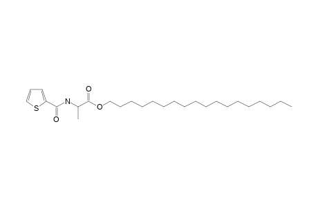 L-Alanine, N-(2-thienylcarbonyl)-, octadecyl ester