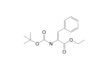 (E)-Ethyl 2-(tert-butoxycarbonylamino)-3-(phenyl)prop-2-enoate