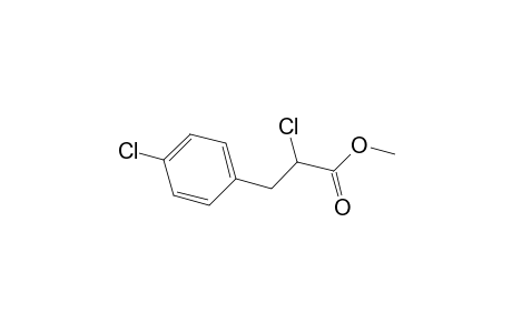 Benzenepropanoic acid, .alpha.,4-dichloro-, methyl ester