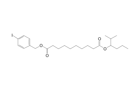 Sebacic acid, 4-iodobenzyl 2-methylhex-3-yl ester