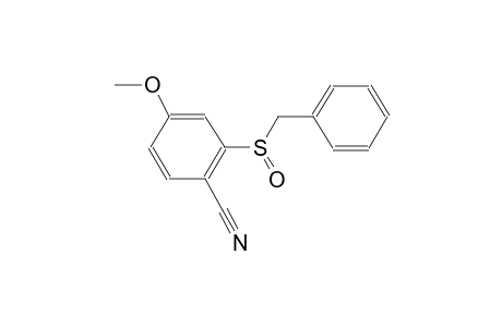 2-Benzylsulfinyl-4-methoxy-benzonitrile