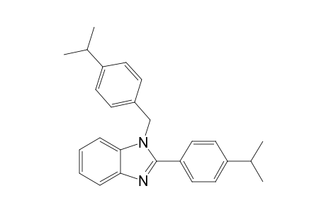 1-(4-isopropylbenzyl)-2-(4-isopropylphenyl)-1H-1,3-benzimidazole