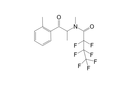 2-Methylmethcatinone-HFBA Derivative