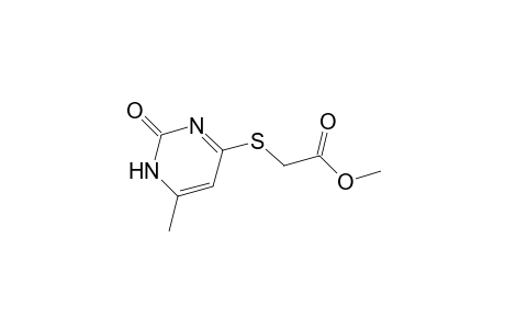 4-Methoxycarbonylmethylthio-6-methyl-uracil