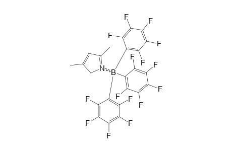 N-[TRIS-(PENTAFLUOROPHENYL)-BORANE]-2,4-DIMETHYL-5H-PYRROLE