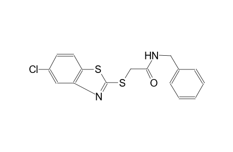 N-Benzyl-2-(5-chloro-benzothiazol-2-ylsulfanyl)-acetamide